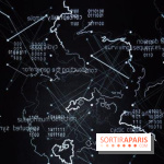 Tania LE GOFF , Proakis’s Map #3, 2011, feutre et crayon sur papier noir, 50 x 65 cm