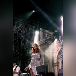 Brigitte sur le Parvis de l'Hôtel de Ville pour le Festival Fnac Live 2011 