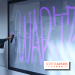 Centre Commercial Qwartz : mur Grafitti