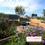 Molitor : terrasse rooftop, jardins