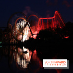 Inauguration officielle de la Forêt d'Idefix, feux d'artifice 25 ans Astérix