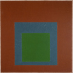 exposition Josef Albers centre Pompidou, Homage to the Square, 1956, The Josef and Anni Albers Foundation, Bethany (con), ©Adagp, Paris 2012