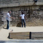 Pétanque à Paris plage, sur les bords de Seine