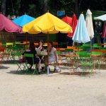 Terrasse à Paris Plage La Villette