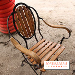 Jardins Jardin 2016, les chaises vintage des Meubles Potier