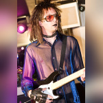 soirée, skyboard, rock band, étoile