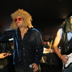 soirée, skyboard, rock band, étoile