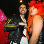 soirée, skyboard, rock band, étoile