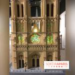 Exposition LEGO à l'Hôtel de Ville - façade de Notre Dame de Paris
