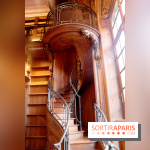 Rénovation de la BNF Richelieu - escaliers salle des Manuscrits