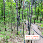 Aventure Floréval, le parcours en pleine nature