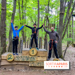 Aventure Floréval, le parcours en pleine nature