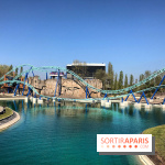 Parc Astérix 2017, Pégase Express in progress