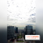 Réouverture du toit de la Grande Arche de La Défense