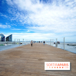 Réouverture du toit de la Grande Arche de La Défense