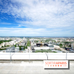 Réouverture du toit de la Grande Arche de La Défense
