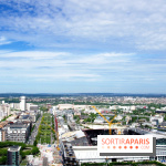 Réouverture du toit de la Grande Arche de La Défense