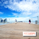 Réouverture du toit de la Grande Arche de La Défense