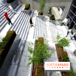 Réouverture du toit de la Grande Arche de La Défense