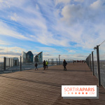 Réouverture du toit de la Grande Arche de La Défense