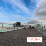 Réouverture du toit de la Grande Arche de La Défense