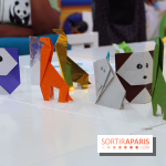 700 animaux en origami envahissent Beaugrenelle !