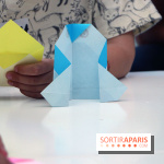 700 animaux en origami envahissent Beaugrenelle !