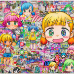 Exposition de l'artiste Mr. à la galerie Perrotin