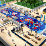Paris 2024 : Saint-Gobain Skate Game, le skatepark spécial Jeux Olympiques à La Défense