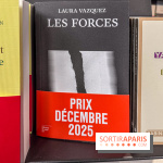 Prix Décembre 2025 : Laura Vazquez récompensée pour son roman poétique "Les Forces"
