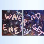 Les têtes et les mots : David Cohen expose à Paris à la galerie Rachel Hardouin