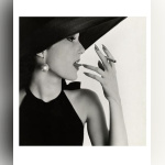 Irving Penn, Girl with Tobacco on Tongue (Mary Jane Russell), New York, 1951