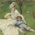 Pierre-Auguste Renoir Madame Monet et son fils 1874 Huile sur toile 50,4 x 68 cm