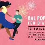 Feu d'artifice du 14 juillet 2019 à Bezons (95)