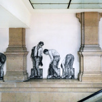 Une œuvre monumentale signée Levalet à la Gare Saint-Lazare