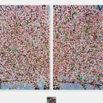 Cerisiers en fleurs, l'exposition de Damien Hirst à la Fondation Cartier