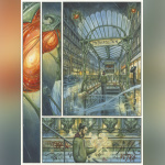 Exposition à la glerie Glénat autour des œuvres d'Olivier Ledroit