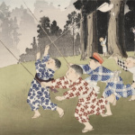 Exposition d'estampes Les Enfants de l'ère Meiji à la Maison de la Culture du Japon