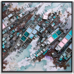 Exposition Technosphere d'Hendrik Czakainski à la galerie Wallworks