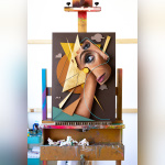 Exposition In your Eyes de Belin & Studio Giftig à la galerie Goldshteyn-Saatort