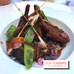 Le menu cajun du Safran à l'Hôtel du Collectionneur