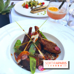 Le menu cajun du Safran à l'Hôtel du Collectionneur