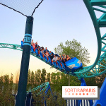 Inauguration de Pégase Express au parc Astérix