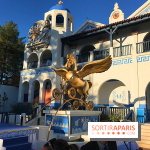 Inauguration de Pégase Express au parc Astérix