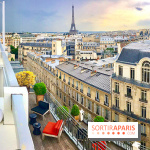 Le rooftop de l'Hôtel Marignan