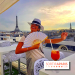 Le rooftop de l'Hôtel Marignan