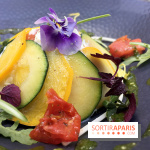Le restaurant-terrasse des Jardins du Marais - Mille-feuille de légumes, ricotta