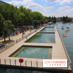 La baignade Bassin de la Villette