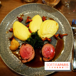 Le Christine : noisettes de filet d'ageau