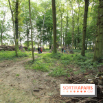 Construction de cabanes au Villages Nature